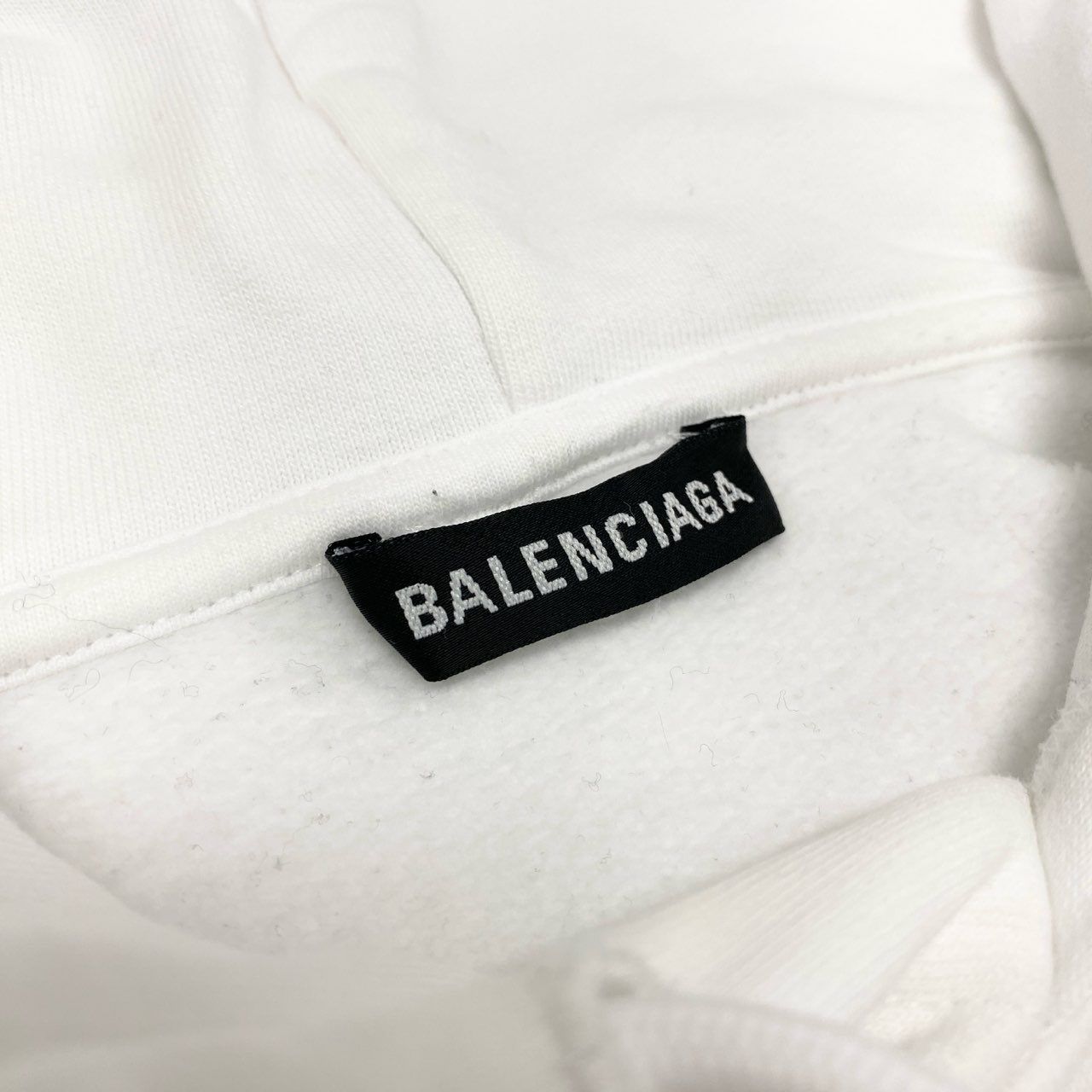 Ik20《美品》 BALENCIAGA バレンシアガ ロゴプリント パーカー XS 