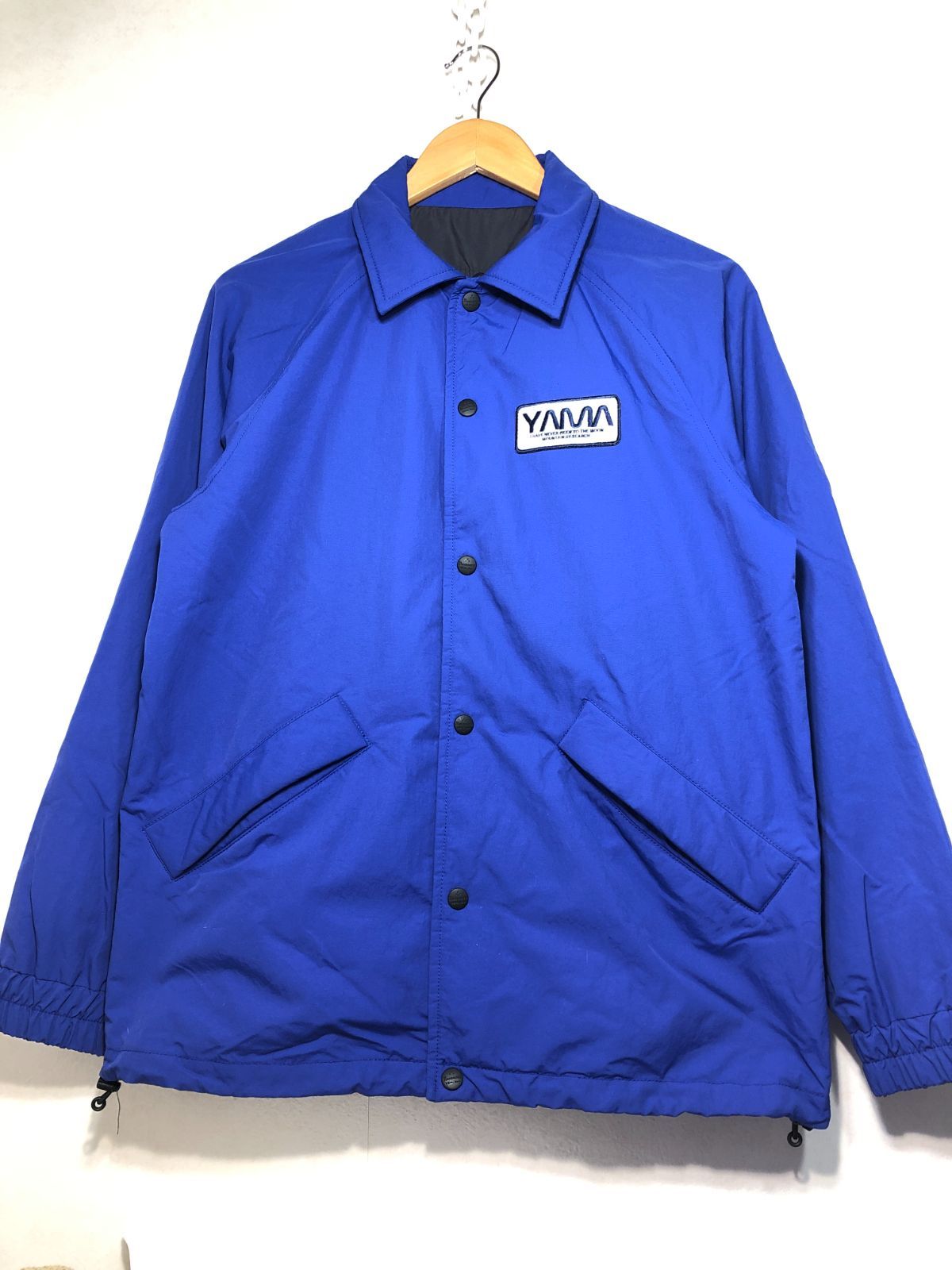 032061 MOUNTAIN RESEARCH coach jacket S ブルー コーチ ジャケット