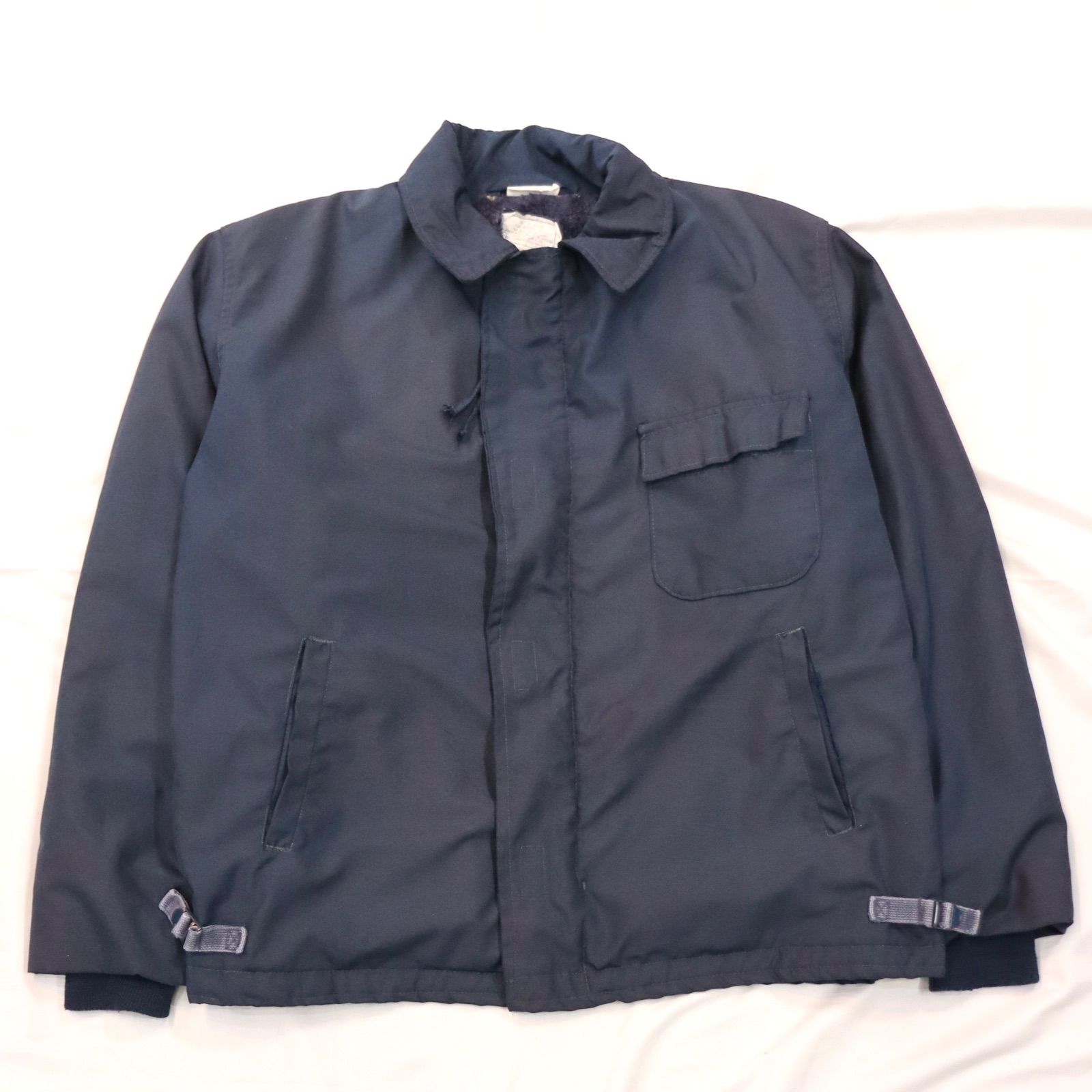 古着 米軍実品 90年代 アラミドジャケット ミリタリー デッキジャケット USA製 X-LARGE(46-48) メンズXL相当 ヴィンテージ /evb005680