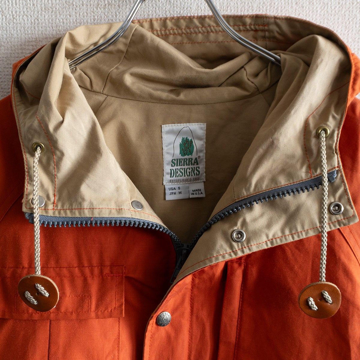 美品】Sierra Designs 【USA製 60/40クロス マウンテンパーカー】 M 