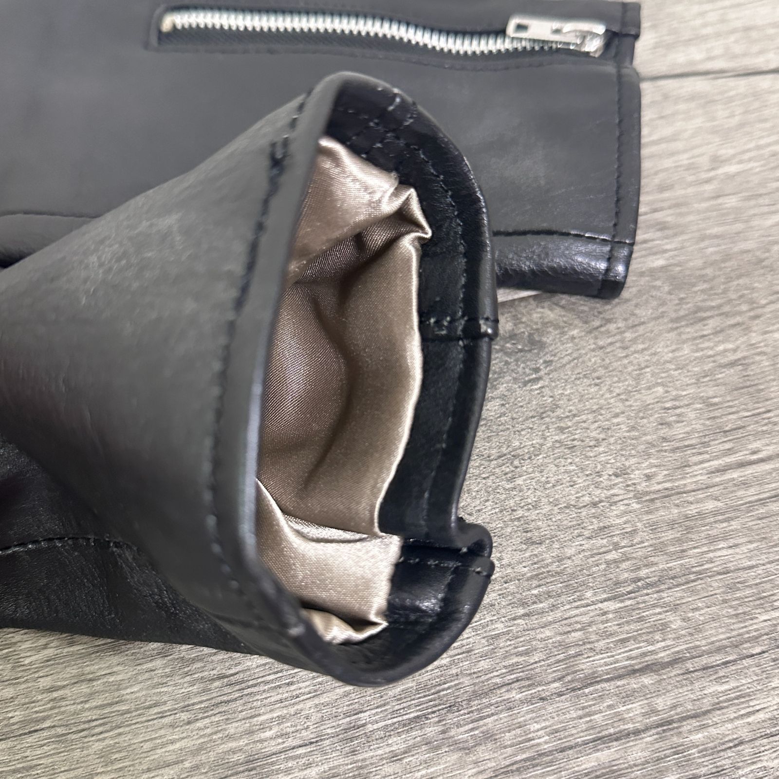 MAISON DE REEFUR×ADDICT CLOTHES ダブルライダースジャケット 中綿