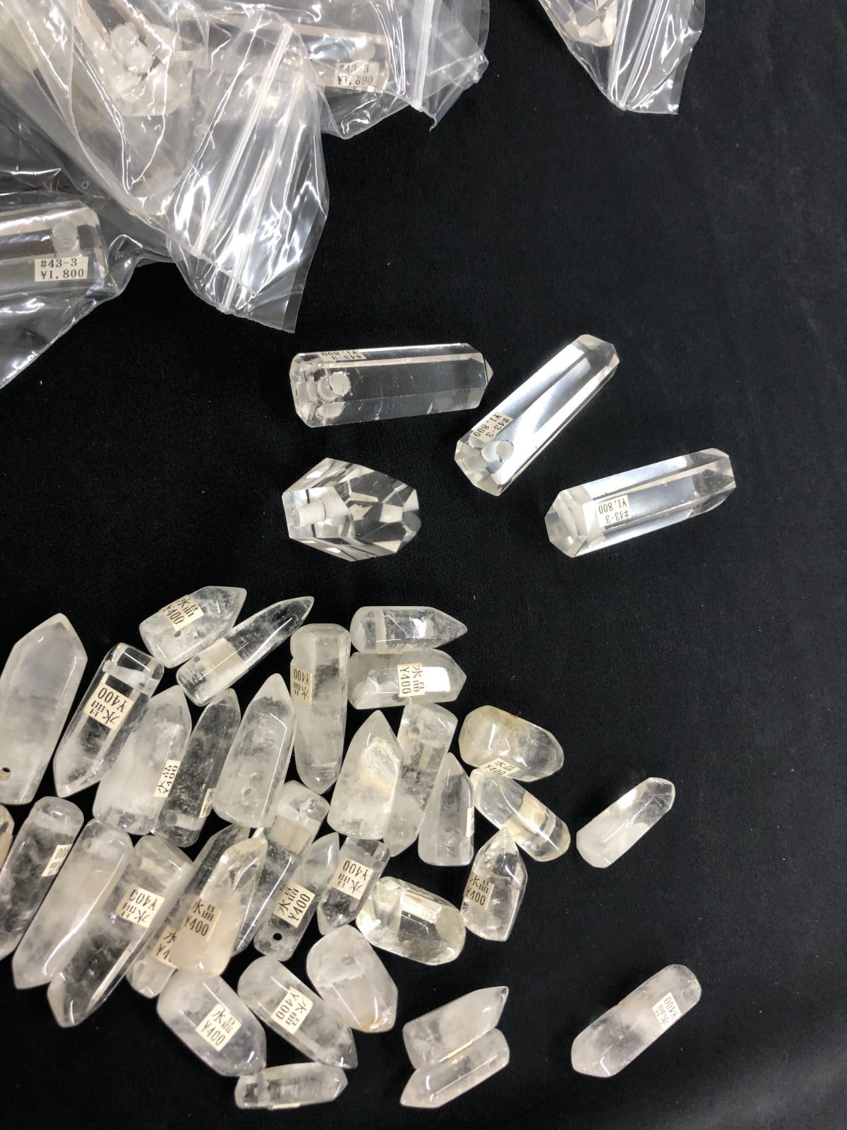 Crystal 水晶穴あきトップBOX|コリント産