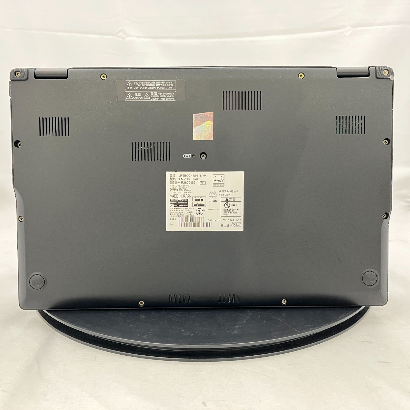 ☆ジャンク/外観キズあり☆富士通 LIFEBOOK U9311/HX [Core i5 1135G7