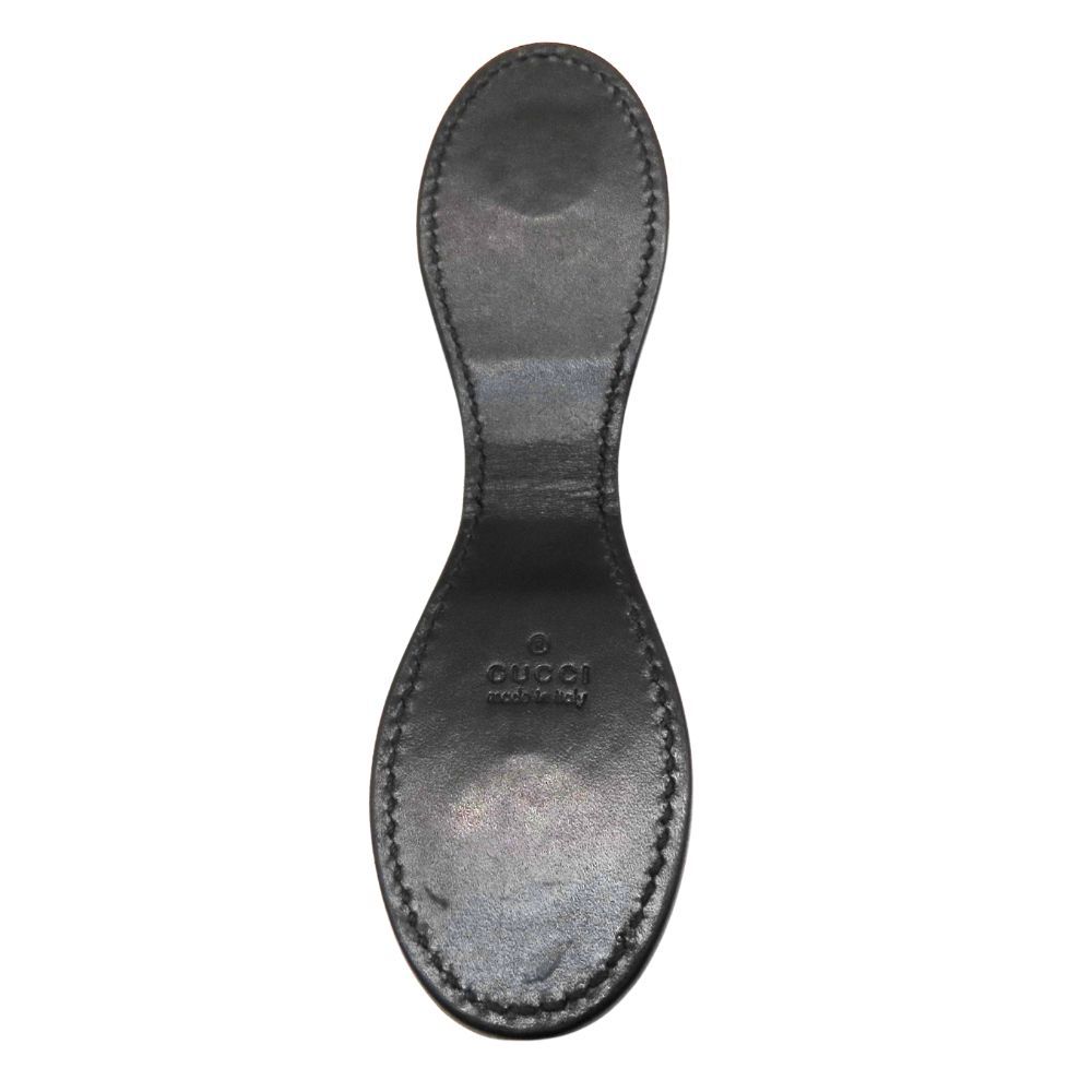 中古】GUCCI グッチ マネークリップ GG 199928 ブラック グッチシマ 黒