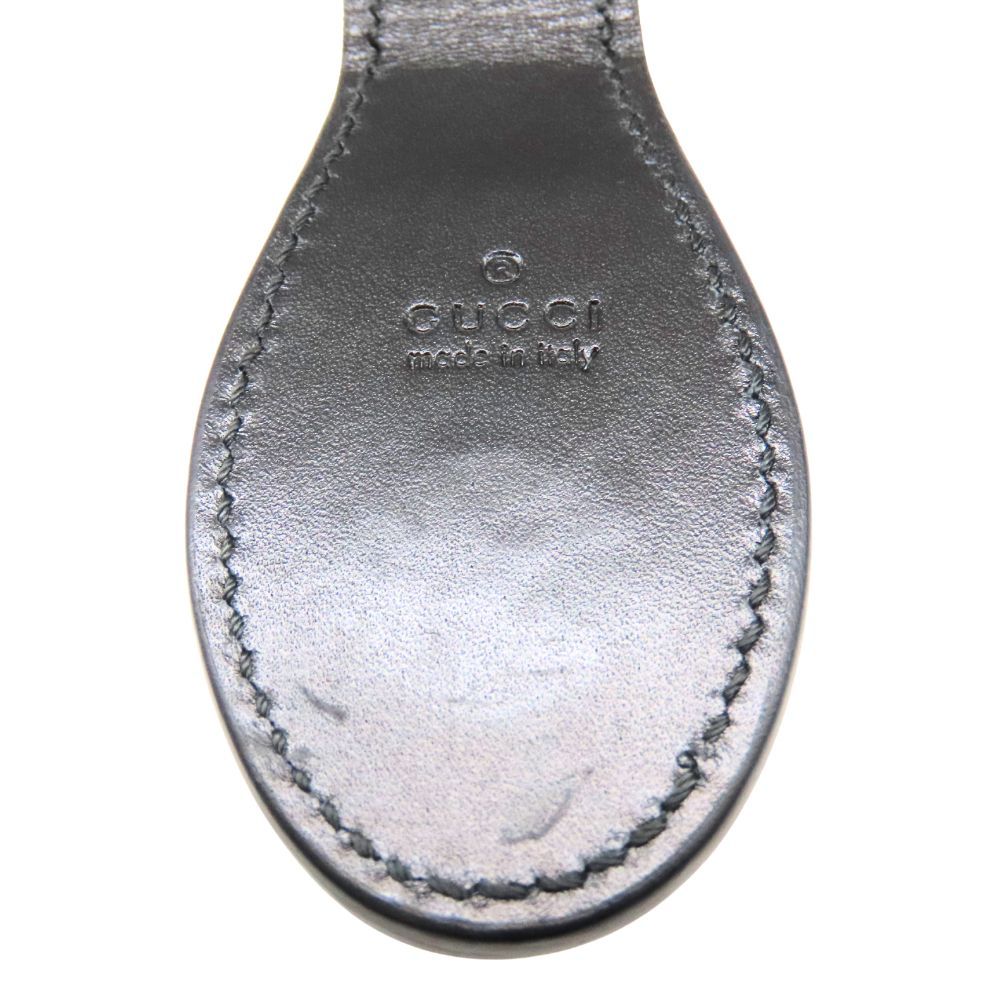 中古】GUCCI グッチ マネークリップ GG 199928 ブラック グッチシマ 黒