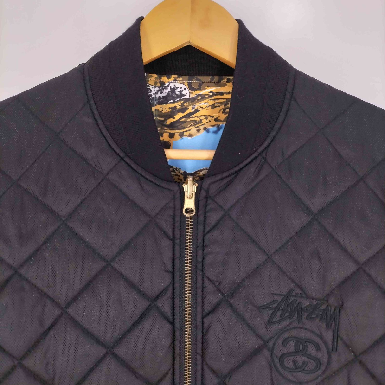 ステューシー Stussy REVERSIBLE LEOPARD JACKET リバーシブル 