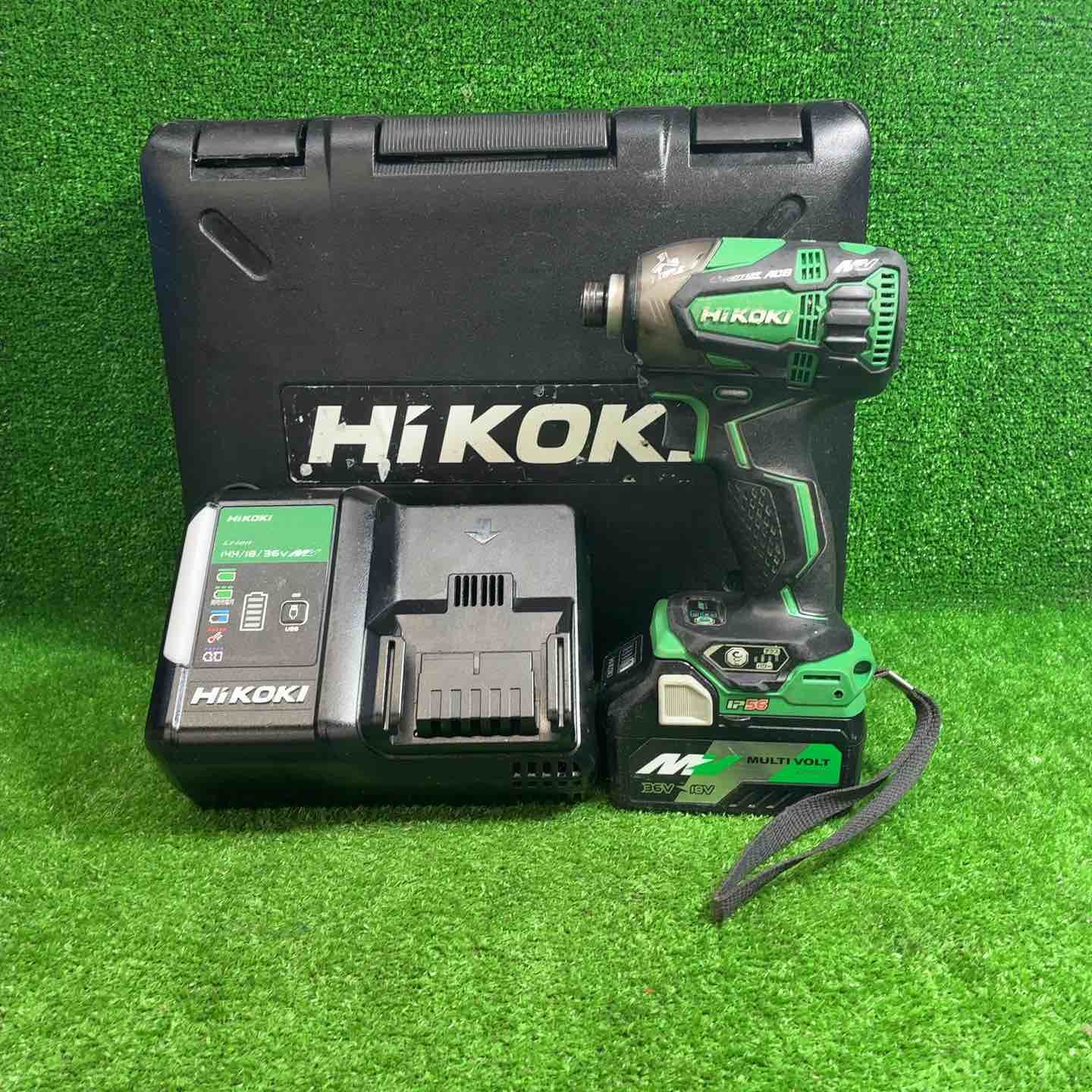 中古品】 ハイコーキ(HIKOKI ※旧:日立工機) コードレスインパクト 
