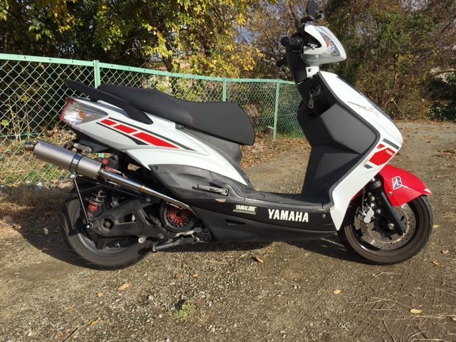 公式 ガレージ バル製 2.3型シグナスX レース用マフラー タイプ3