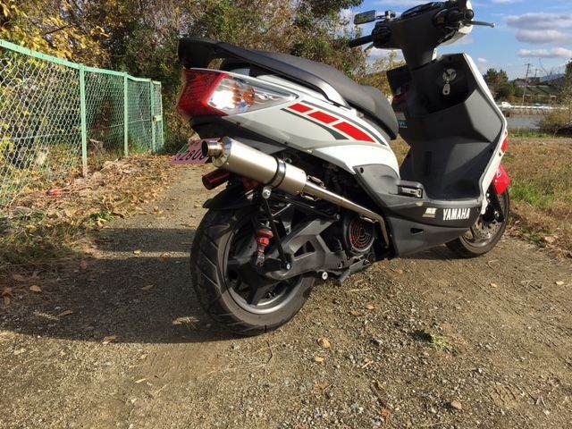 シグナス2.3型用ガレージバルマフラー 公式 ガレージ バル製 2.3型シグナスX レース用マフラー タイプ3