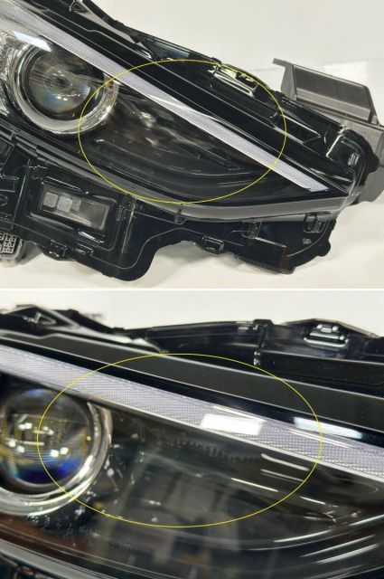 マツダ3 MAZDA3 BP5R 純正 右ヘッドライトAssy LED コンピューター付