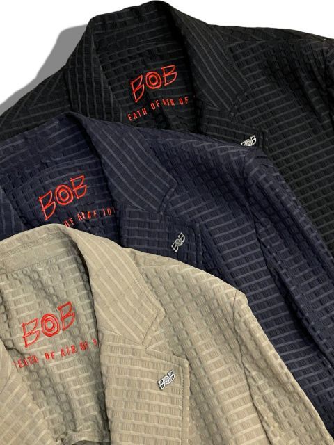 種類1：46/ブラック 【定価63，800円(税込)】BOB ITALY  ボブ  サラッと羽織ってリッチ度高めな大人ジャケット！軽くてノンストレスな素材感を細かなディテールでエレガントに仕上げた テーラ