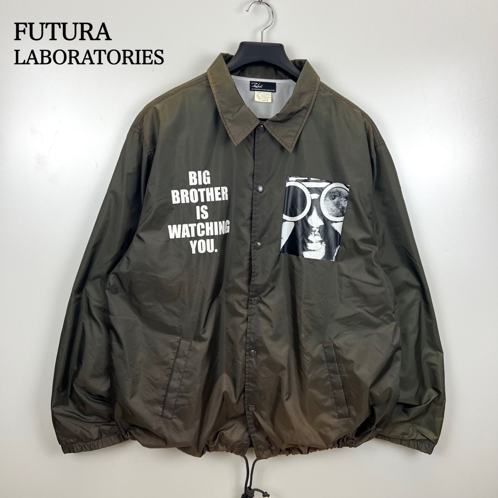超希少 90s FUTURA 初期 コーチジャケット　フューチュラ　アウター　L FUTURA LABORATORIES 00s Rare archive coach jacket XL フューチュラ
