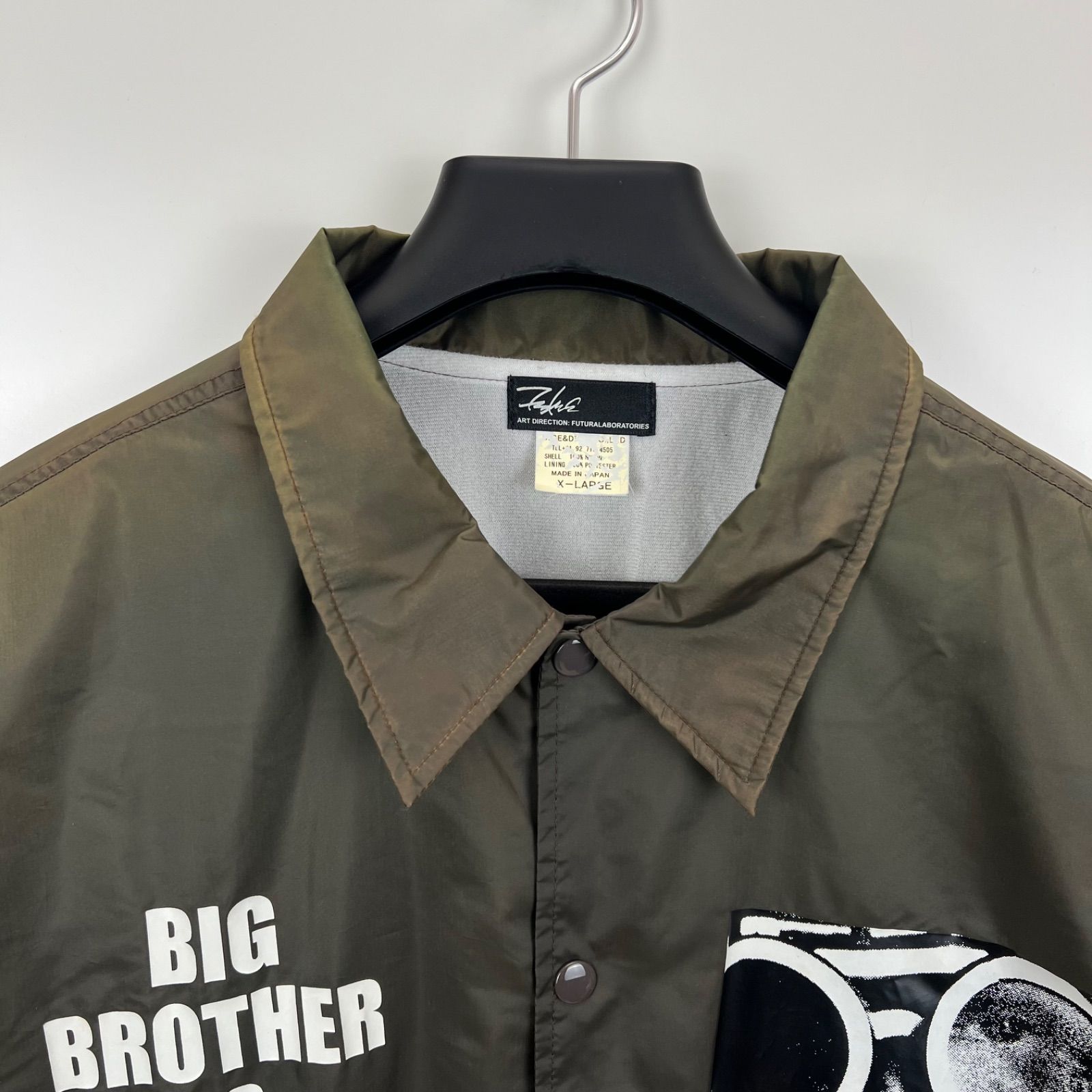 FUTURA LABORATORIES 00s Rare archive coach jacket XL フューチュラ