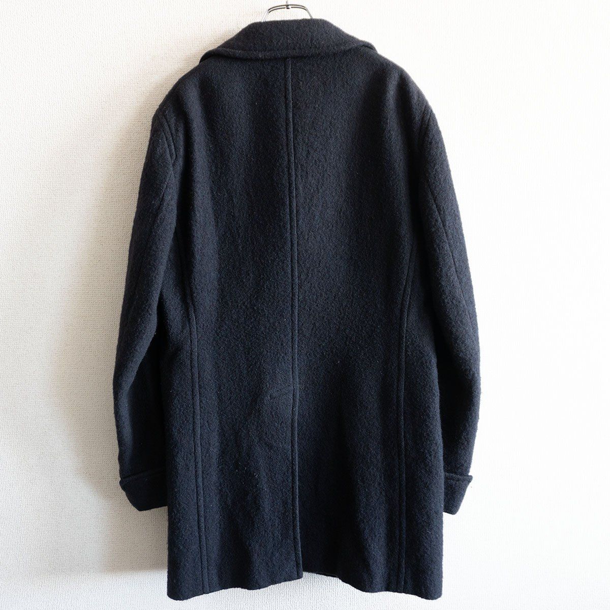 AD2017】COMME des GARCONS HOMME DEUX【ウール縮絨 ピーコート】M