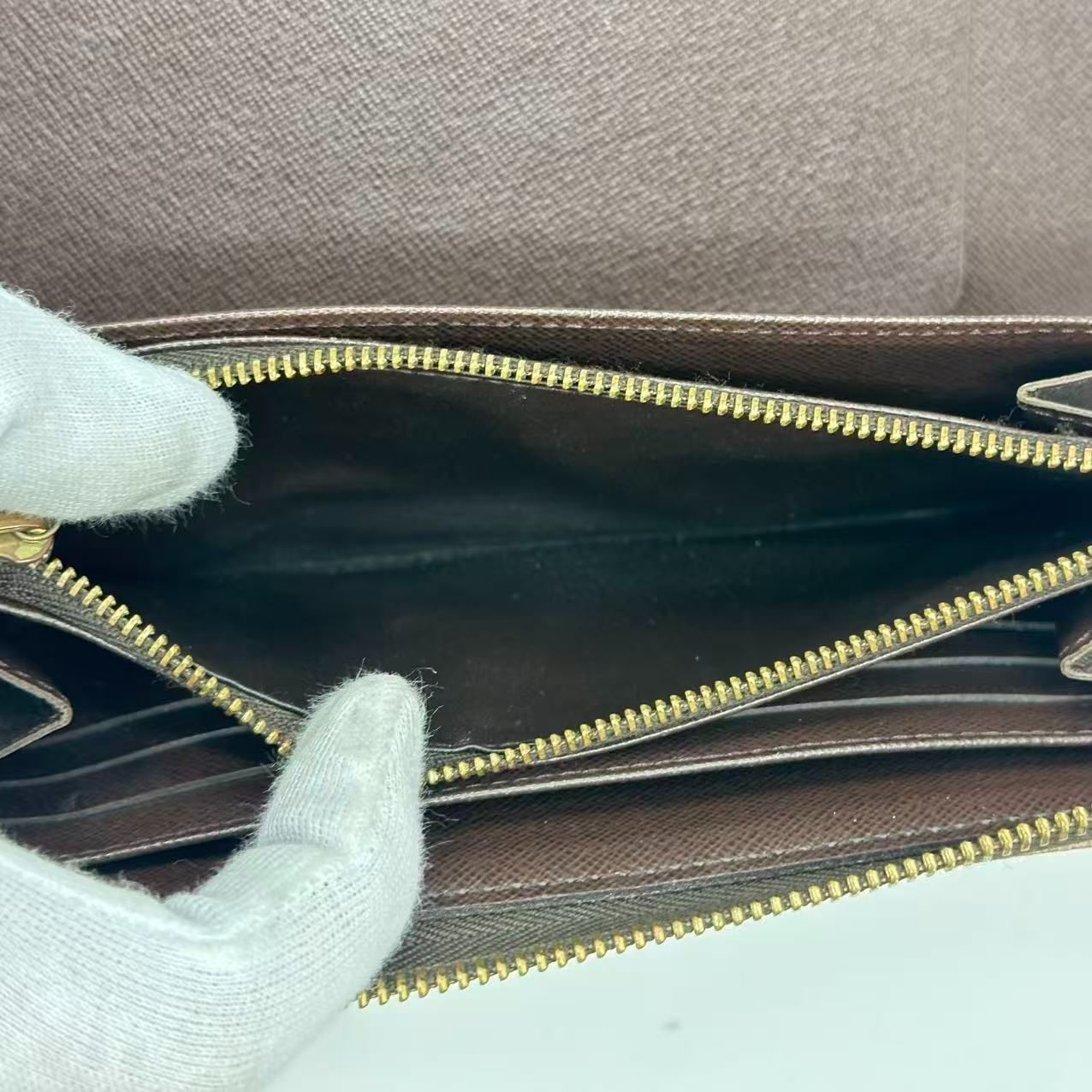 LOUIS VUITTON ダミエ N60003 ジッピー オーガナイザー 財布 - メルカリ