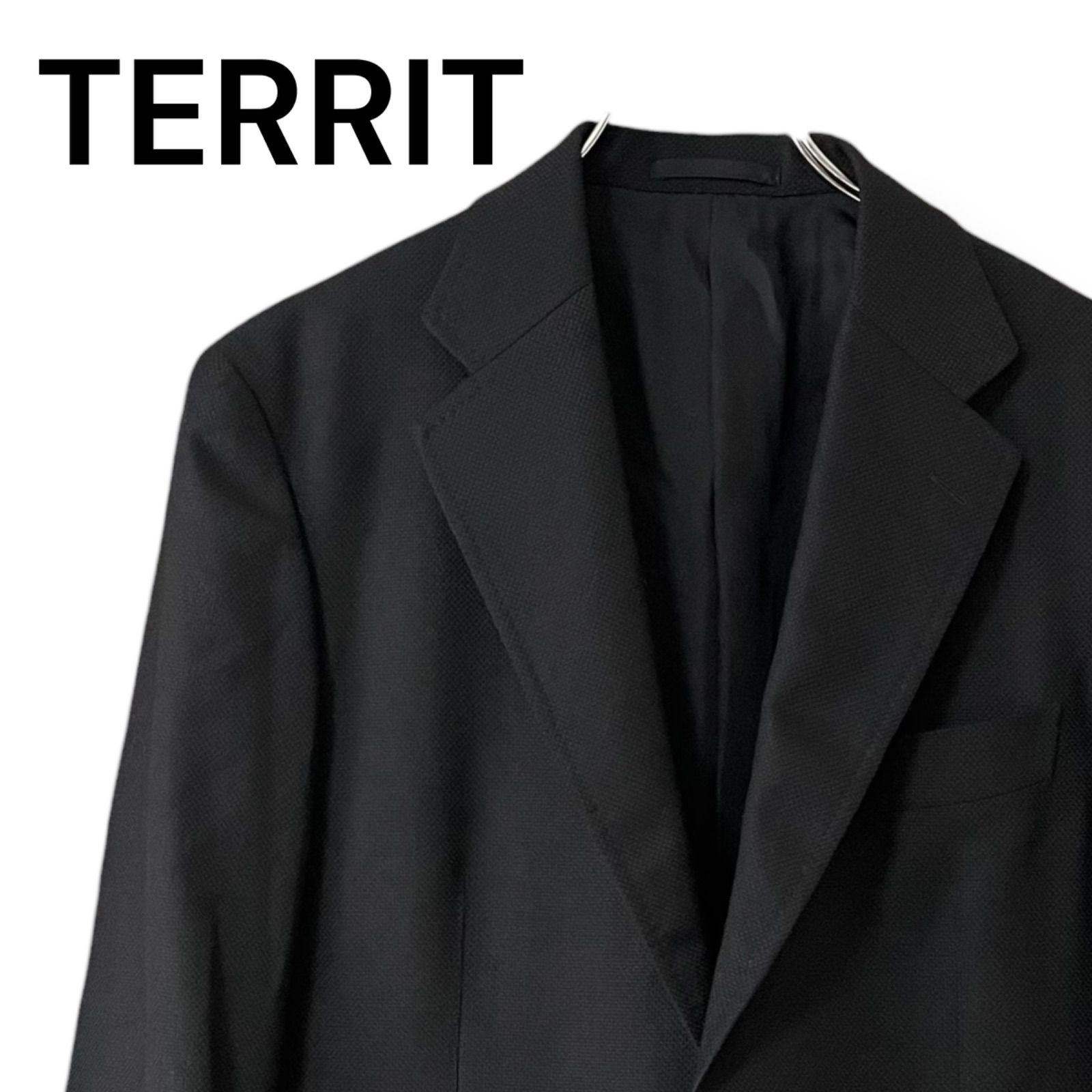 TERRIT テリット ブラック メンズ アウター ジャケット テーラード 