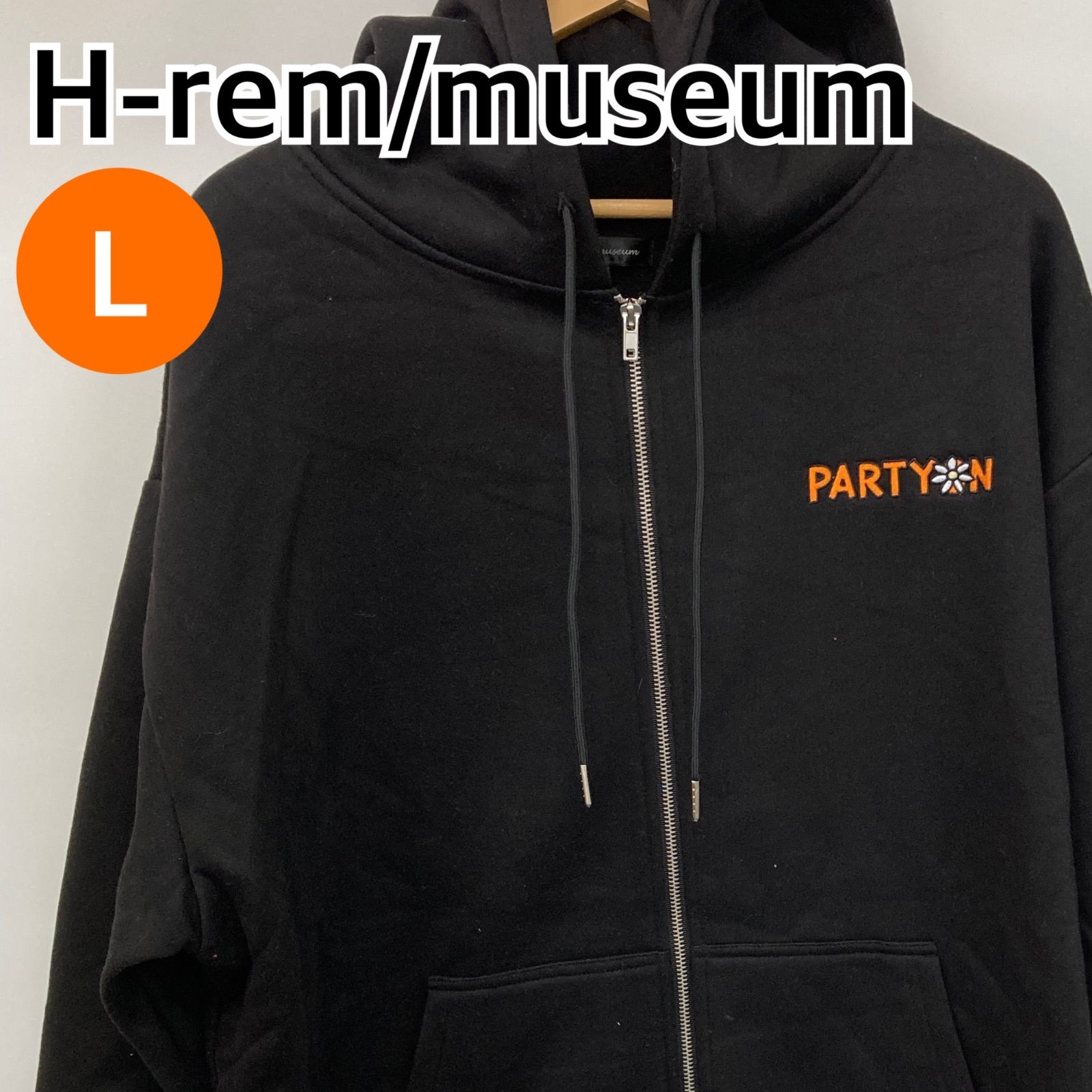 H-rem/museum エイチレムミュージアム トップス 長袖 ジップアップ 