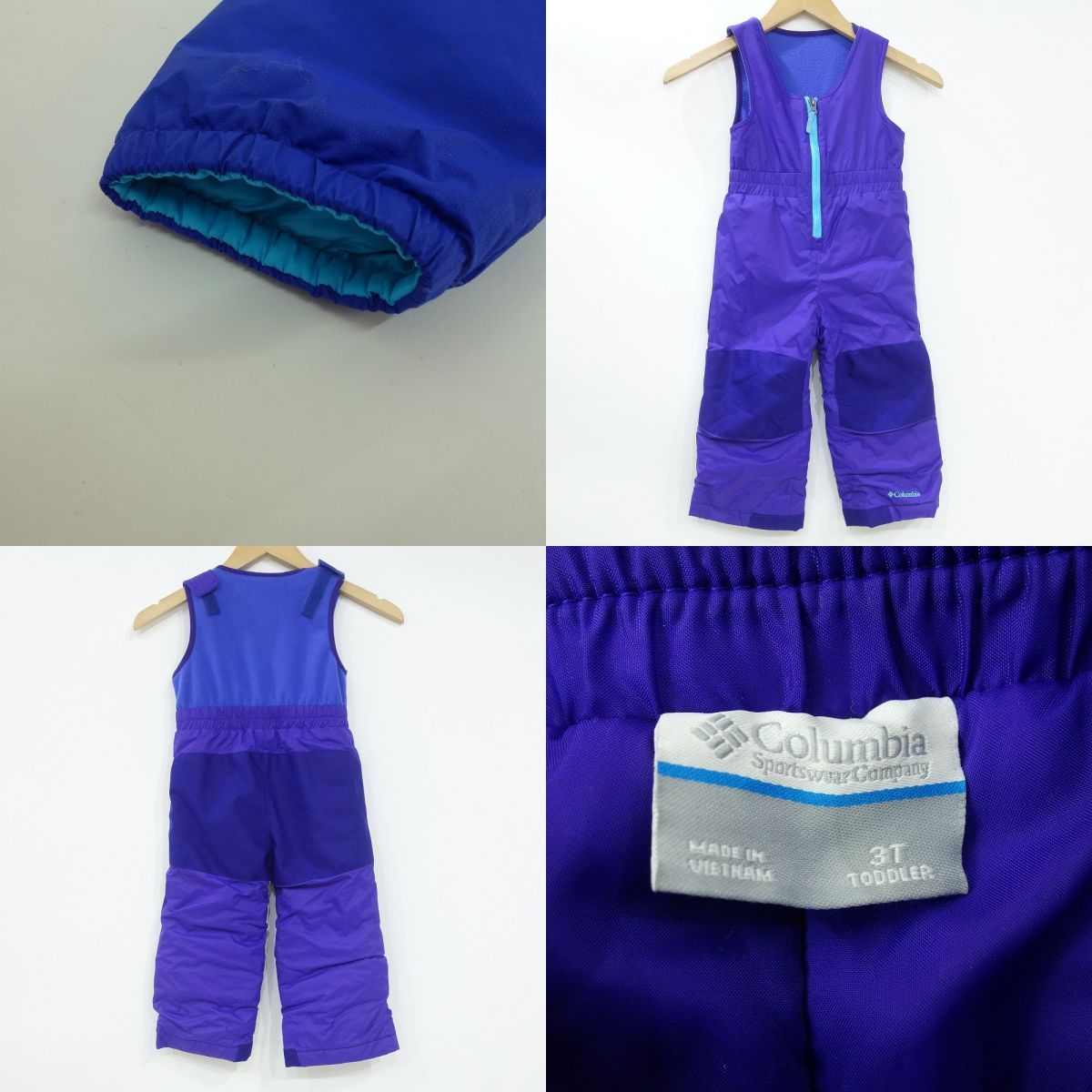 Columbia コロンビア リバーシブル 子供用スノーウェア 上下セット