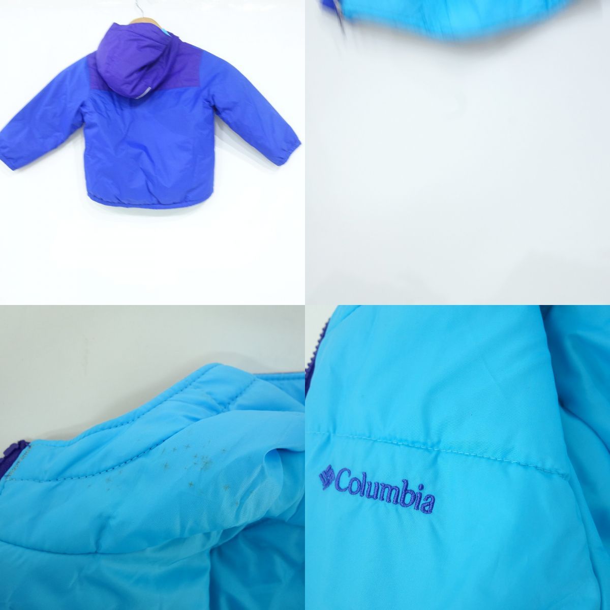 Columbia コロンビア リバーシブル 子供用スノーウェア 上下セット