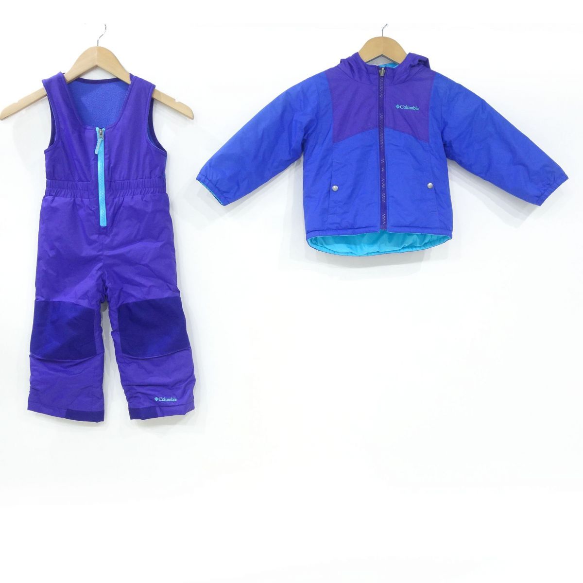 Columbia コロンビア リバーシブル 子供用スノーウェア 上下セット
