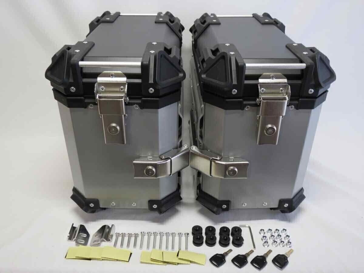 BMW用 F900R F900XR f900 f900xr 2020‐2026 サイドキャリア＆サイドBOX 3点セット 黒銀
