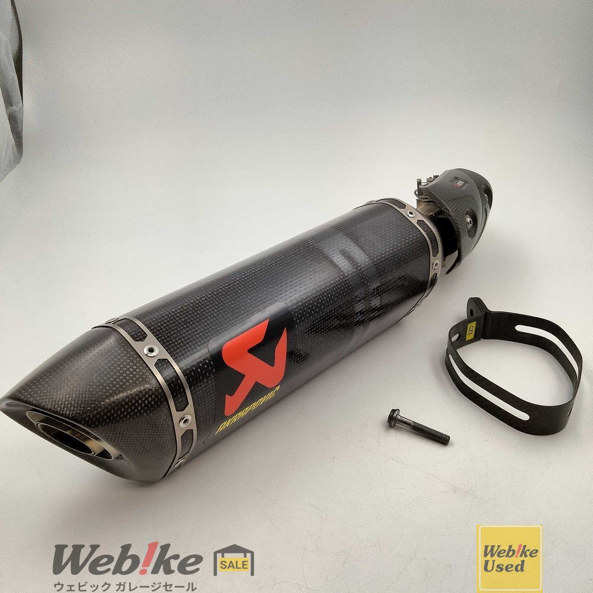 AKRAPOVIC ZX-6R スリップオンラインカーボンJMCA S-K6SO7-HZCJPP