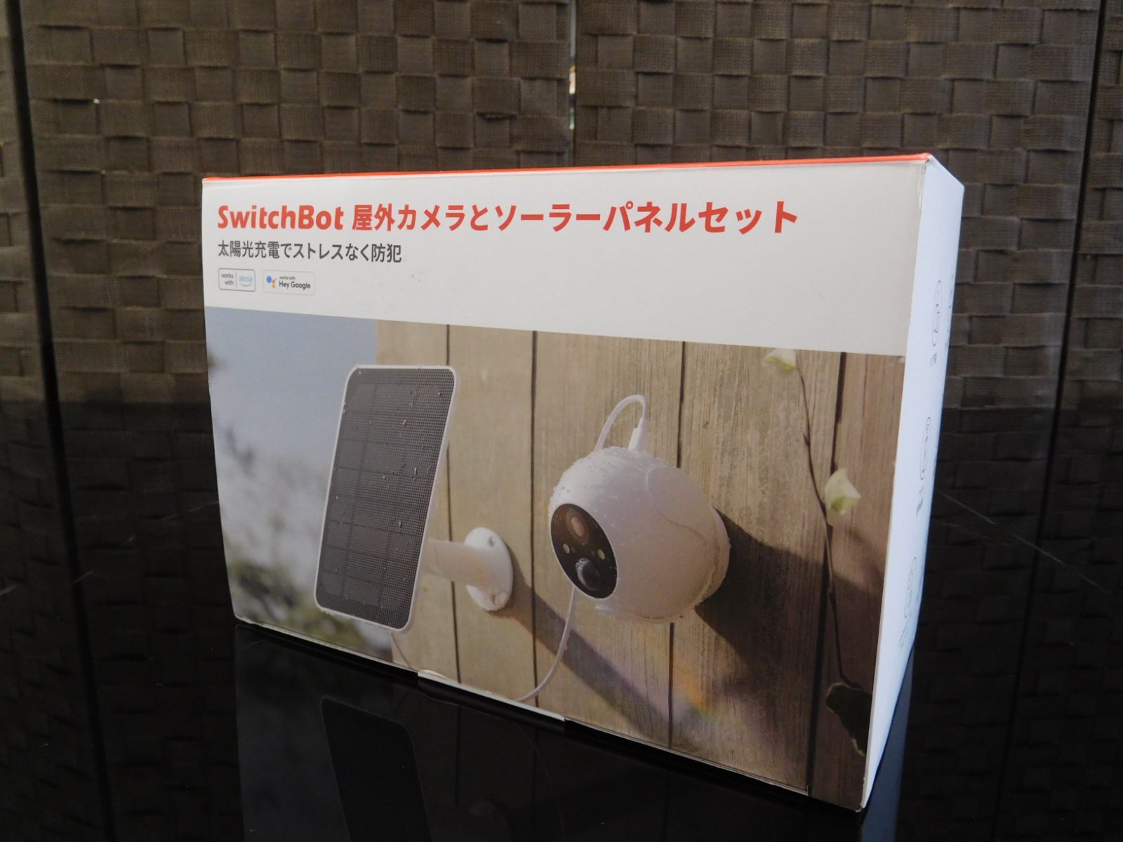 SwitchBot 屋外カメラとソーラーパネルセット 未使用品【M0691