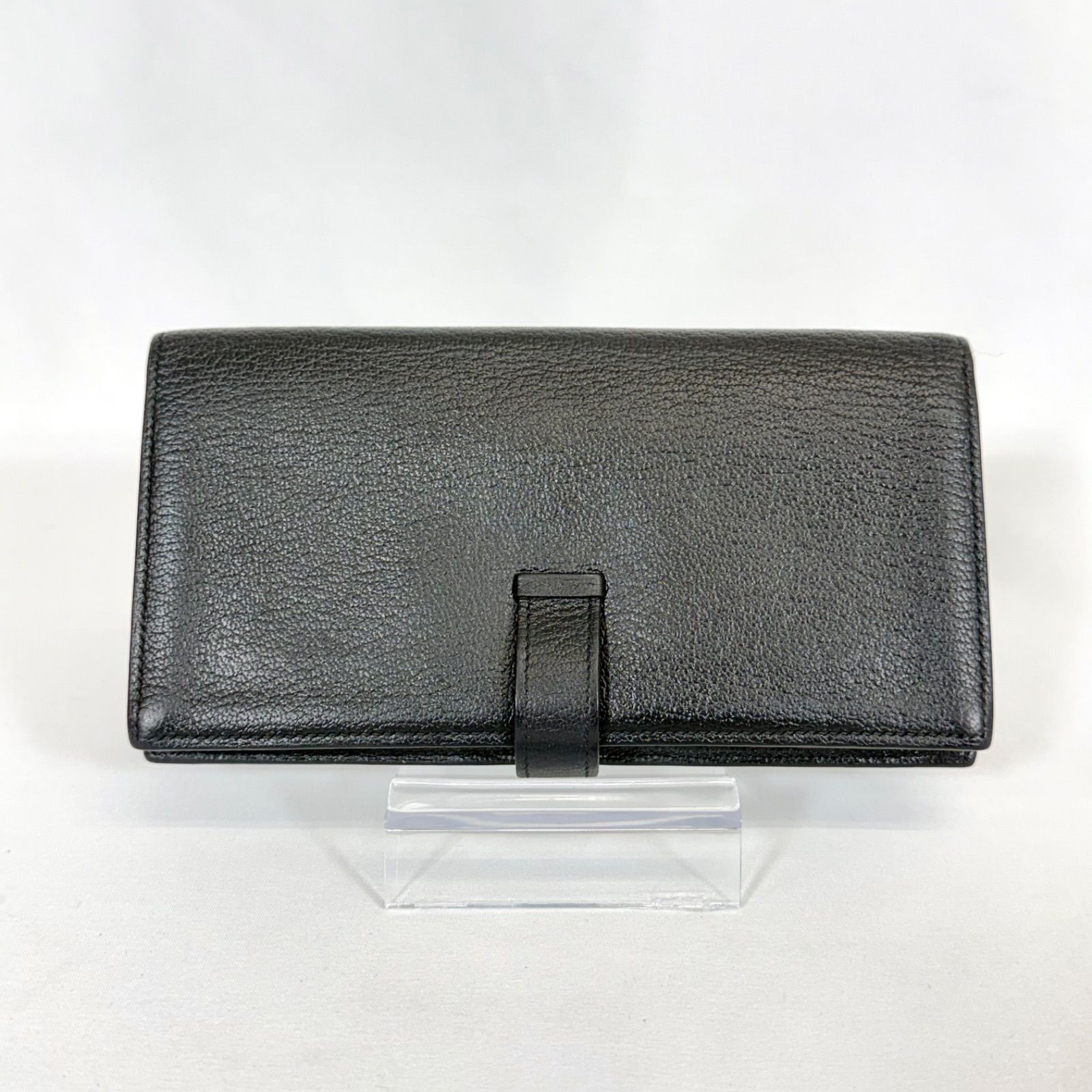 人気・美品】HERMES エルメス シェーブル ベアンスフレ 二つ折り財布 
