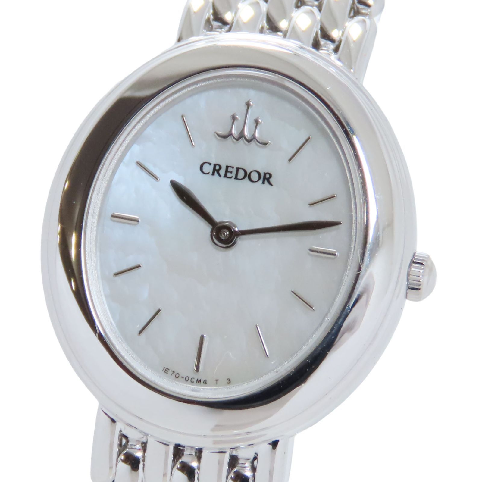 SEIKO セイコー クレドール ジュリ GTTE613 1E70-0BW0 シェル文字盤