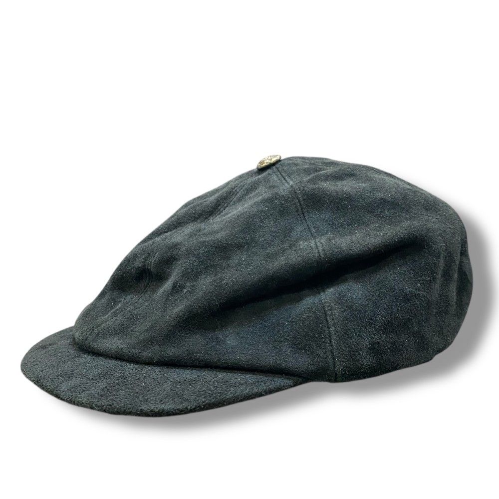 PORTER CLASSIC GOAT SUEDE CASQUETTE W/SILVER BUTTON - メルカリ