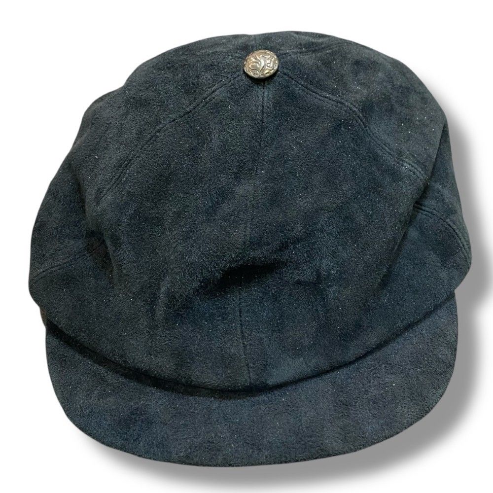 PORTER CLASSIC GOAT SUEDE CASQUETTE W/SILVER BUTTON - メルカリ