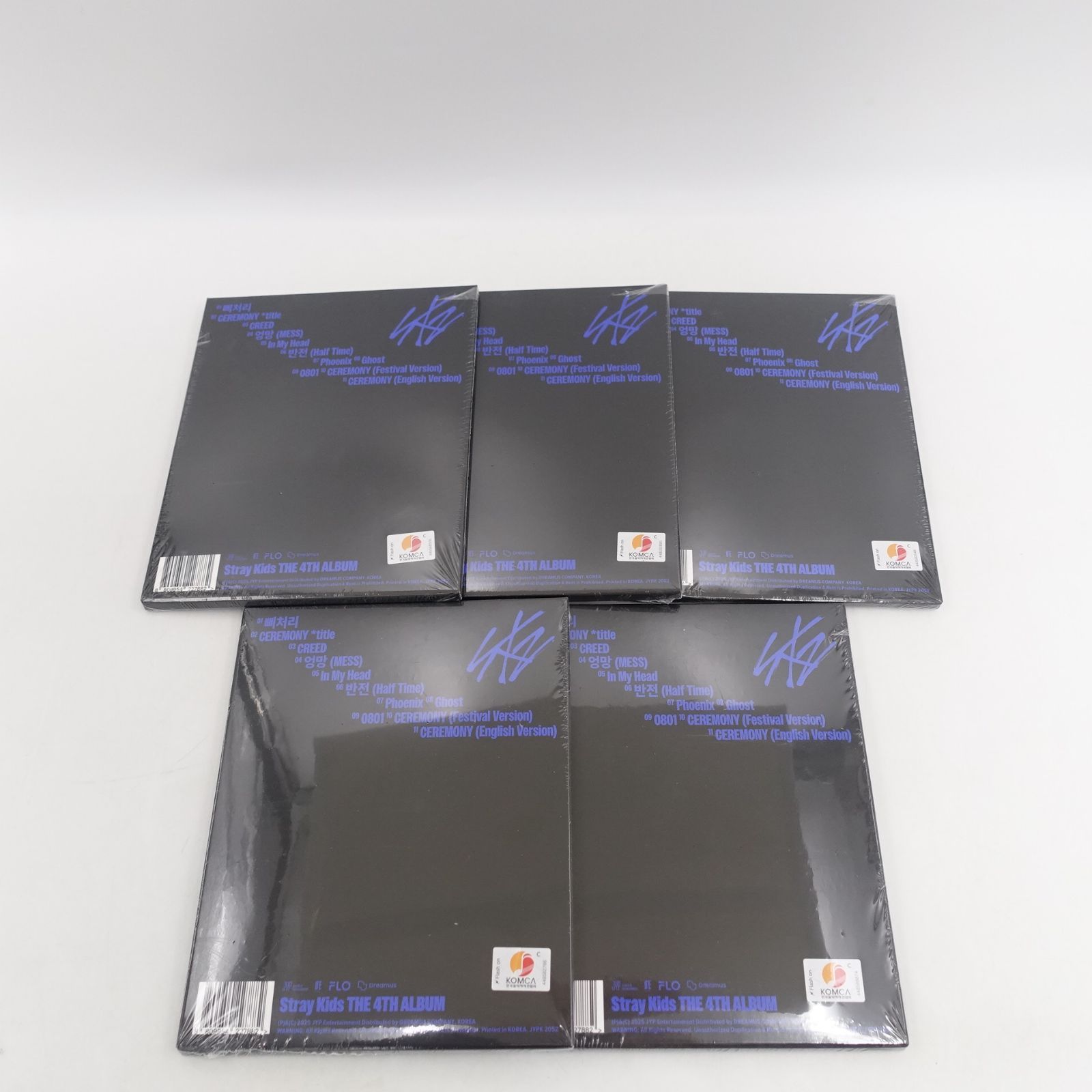 Stray Kids KARMA compact ver 未開封 CD 5枚 セット トレカ フォト