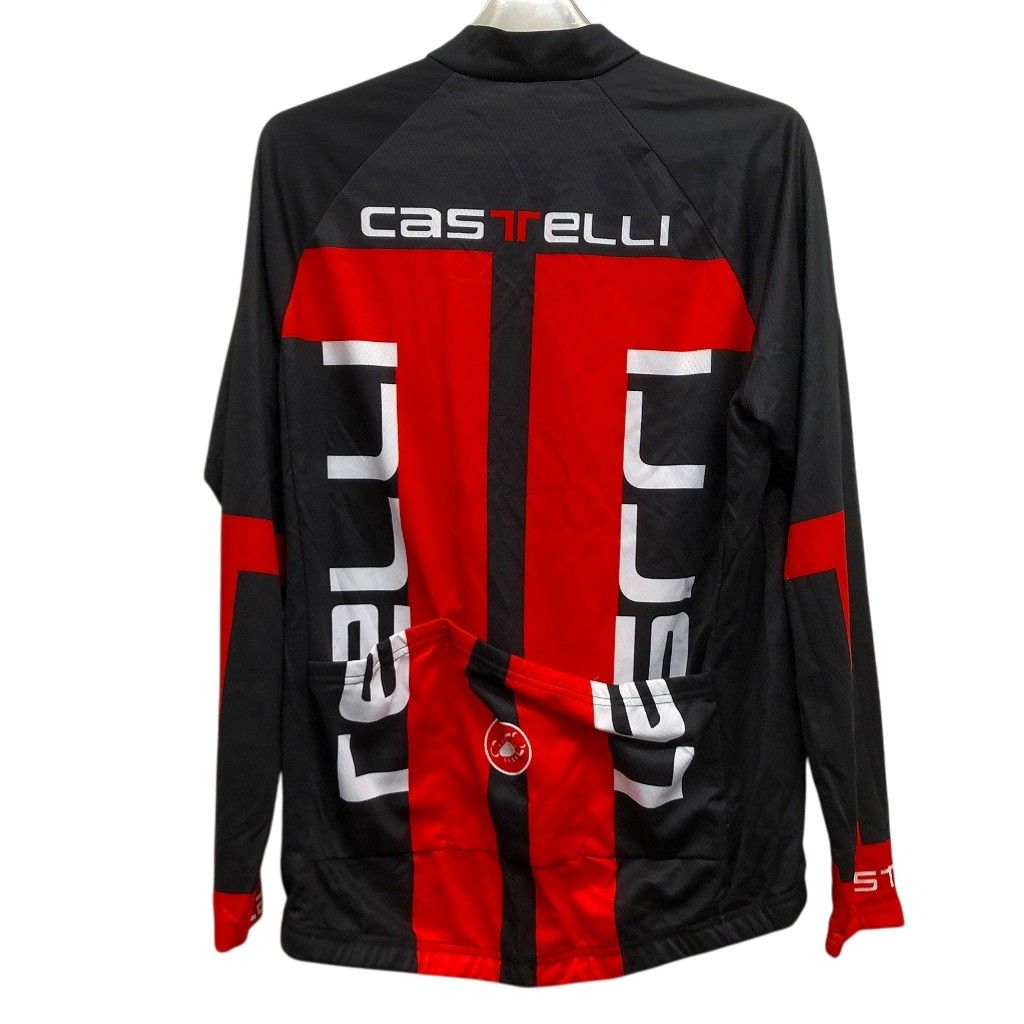 Castelli カステリ 長袖サイクルジャージ 上下セットアップ サイズL