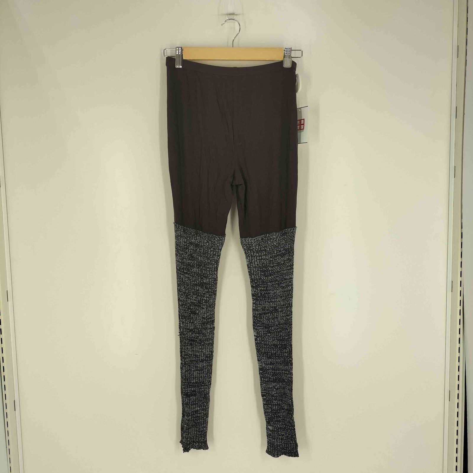 ハートイッセイミヤケ Haat ISSEY MIYAKE ニットドッキング レギンス