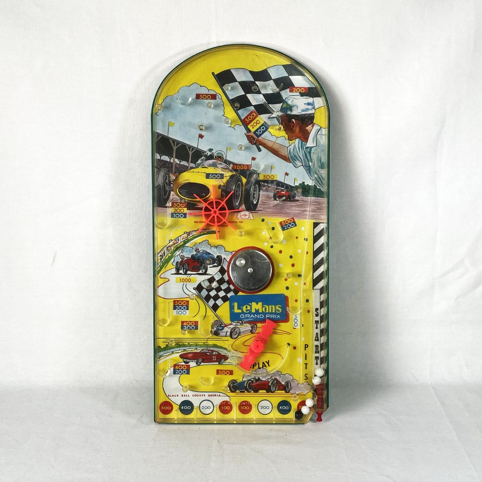 60s Le Mans Grand Prix Pinball Game ルマン ピンボール 60年代 