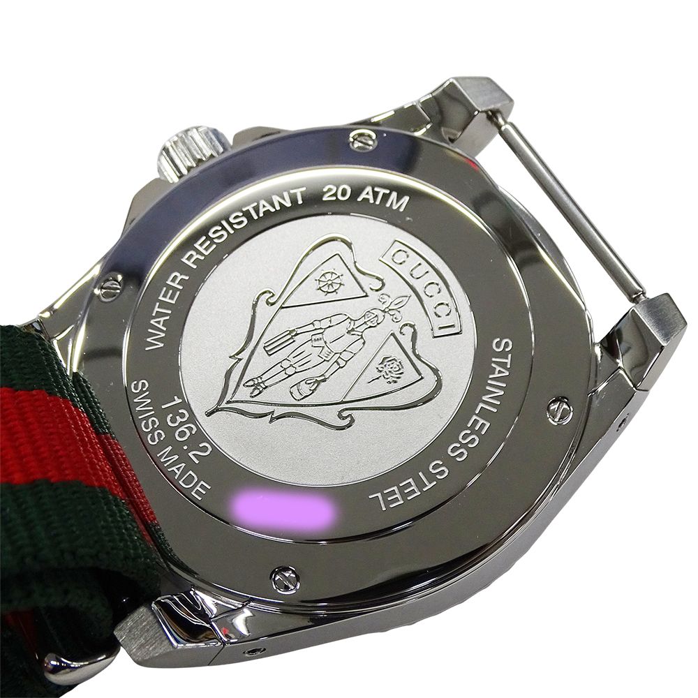 グッチ GUCCI 時計 メンズ ブランド ダイブ デイト クオーツ QZ