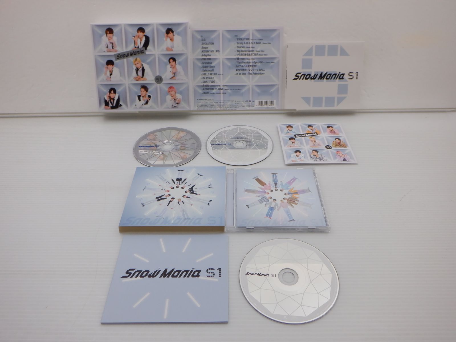 Snow Mania S1 3形態セット CD・DVD Snow Mania S1 Manオリジナル