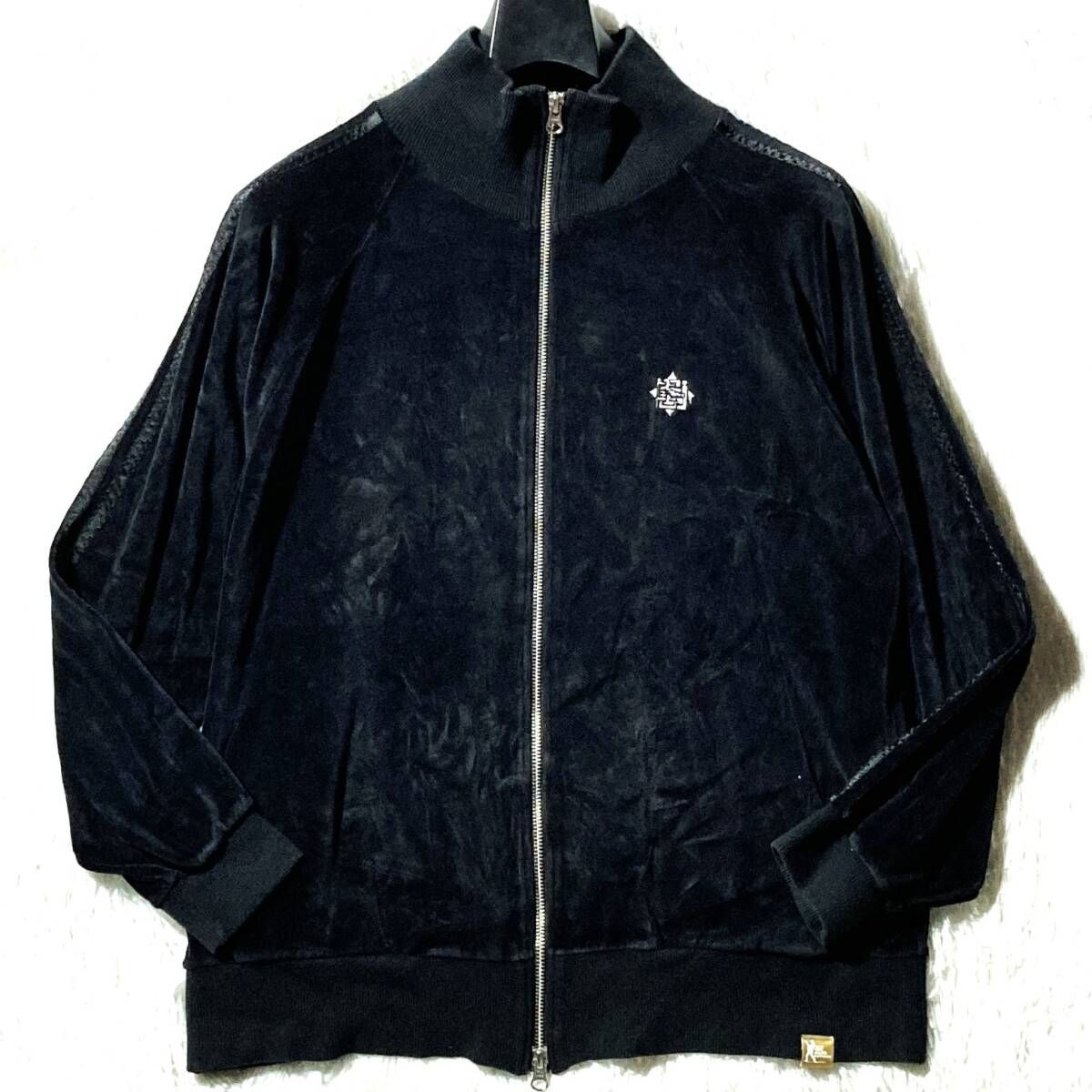 布袋寅泰☆入手困難☆25周年記念 限定☆背ロゴ ベロア スカジャン風