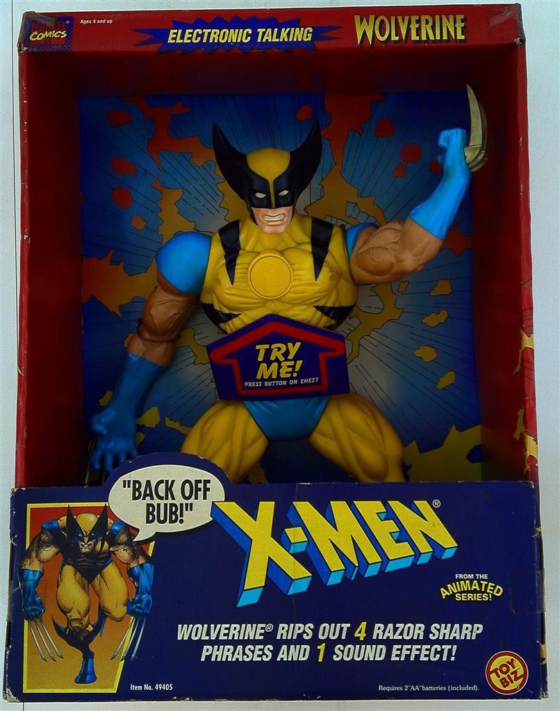 Electronic Wolverine Talking Marvel X-Men Biz Toy 0 electronic 20