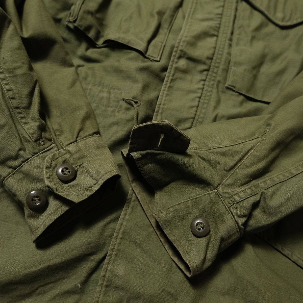 50's 60's 米軍実物 M-51 フィールド ジャケット (S-R位) アルミ