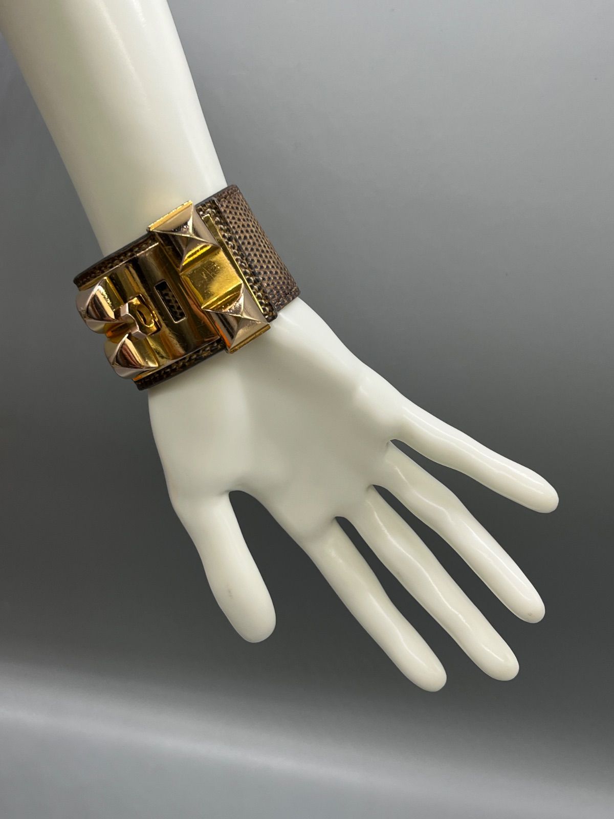 HERMES コリエドシアンブレスレット オンブレリザード 【公式通販】 HERMES コリエドシアンブレスレット オンブレリザード 【公式通販】