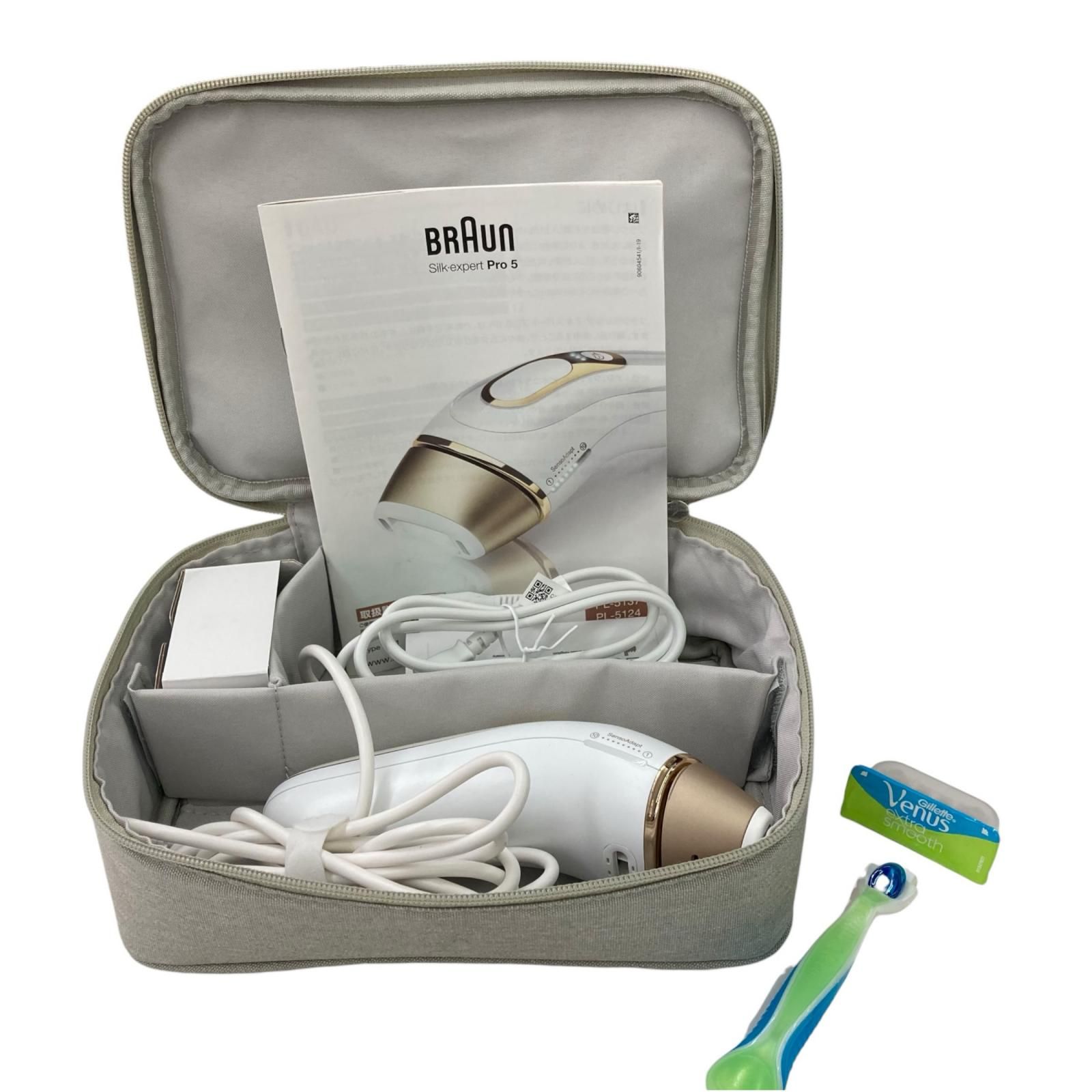186000 動作確認済み BRAUN ブラウン 脱毛器 Silk-expert Pro5 - メルカリ