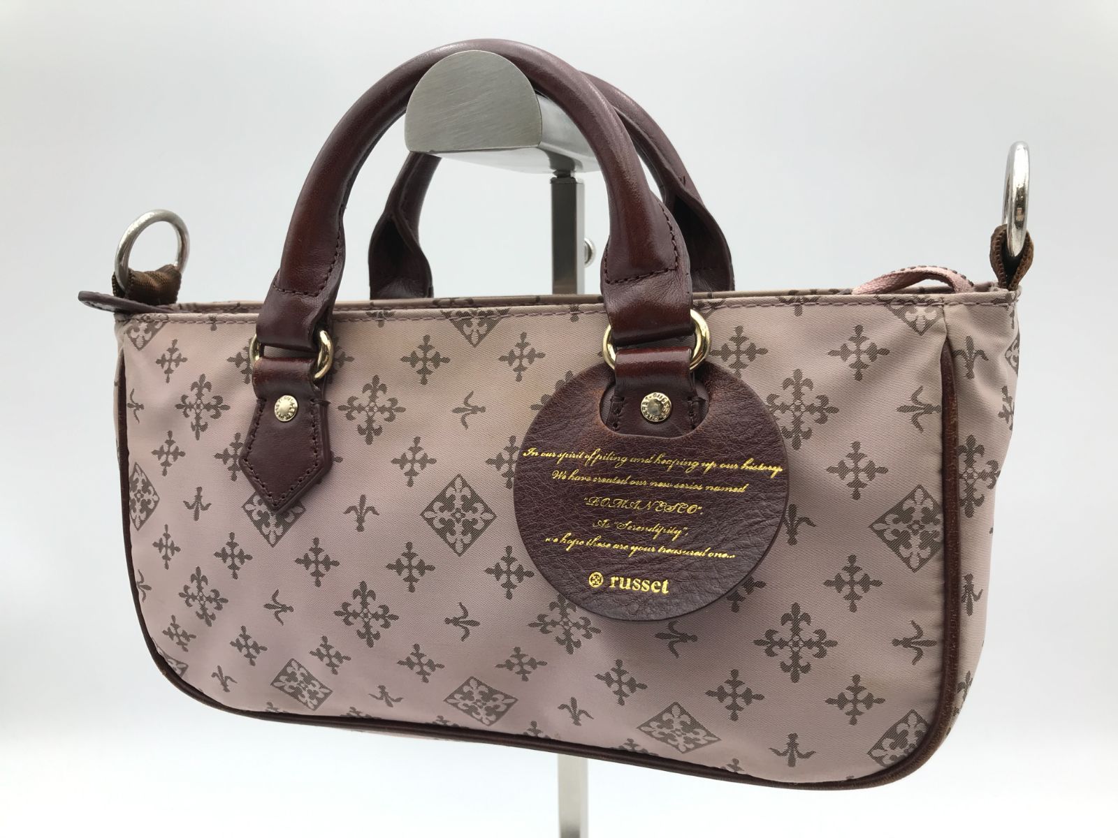 russet ラシット ミニショルダーバッグ ピンクグレー 1894 - メルカリ