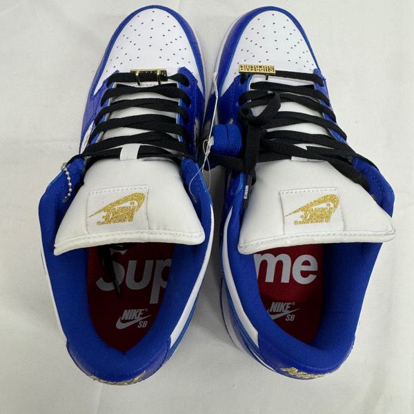 未使用】Supreme×NIKE/ナイキ SB DUNK LOW OG QS/ダンクロー ゴールド 