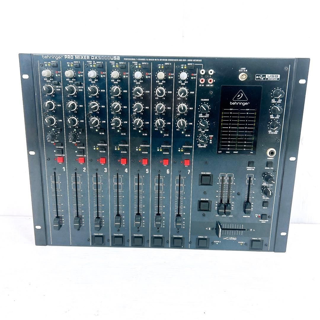 BEHRINGER ベリンガー PRO MIXER DX2000USB DJミキサー オーディオ