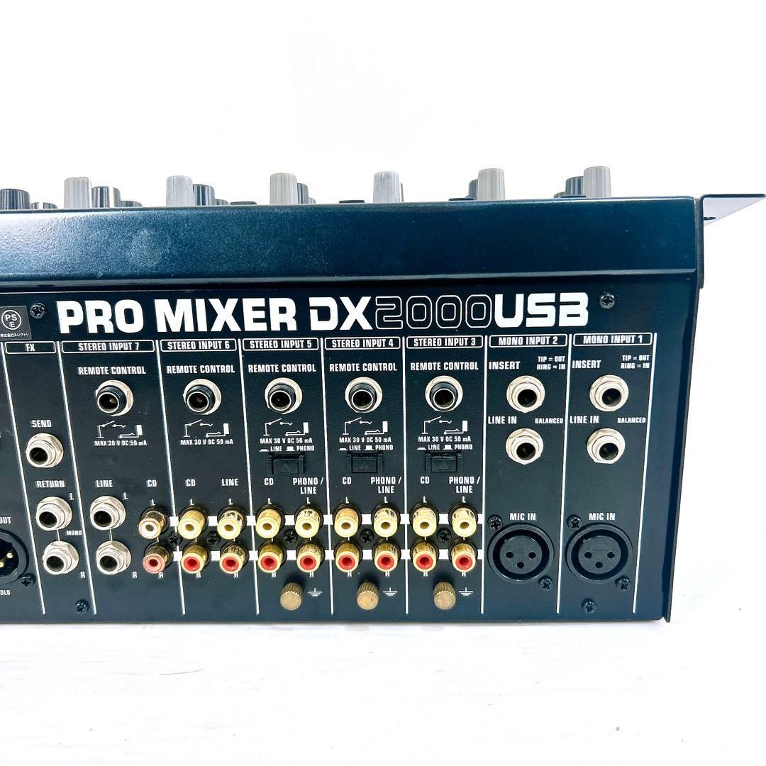 BEHRINGER ベリンガー PRO MIXER DX2000USB DJミキサー オーディオ