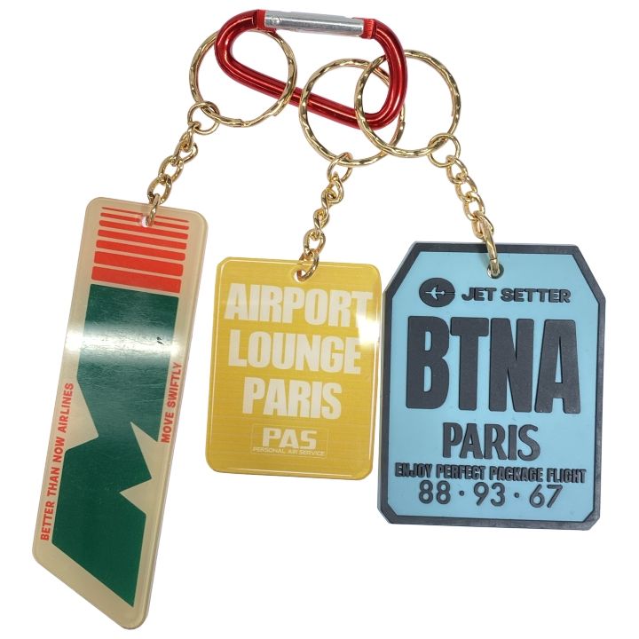 Deuxieme Classe (ドゥーズィエムクラス) BTN Keychain マルチカラー