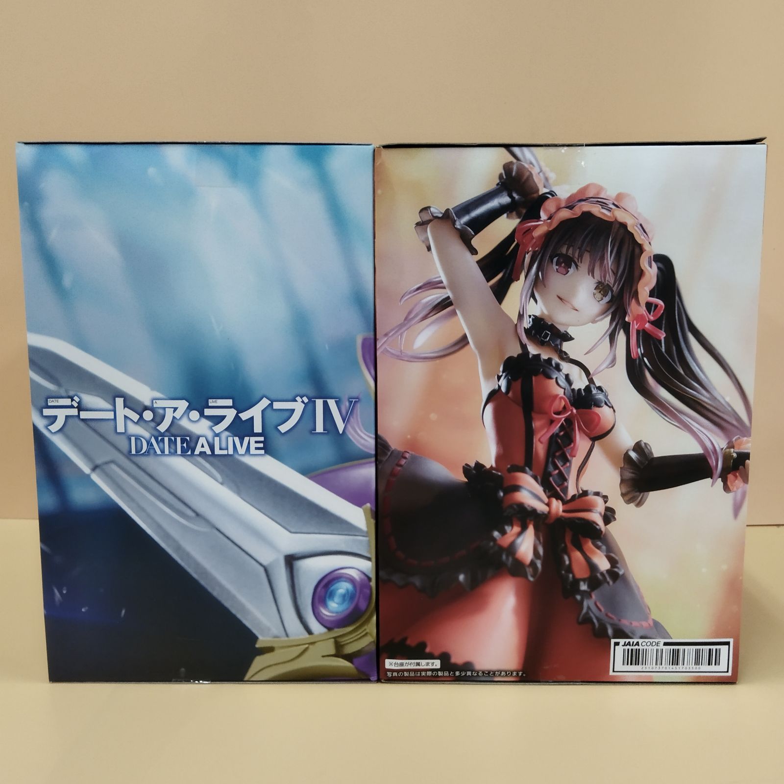D2808】未開封 デート・ア・ライブ 時崎狂三 夜刀神十香 AMP 