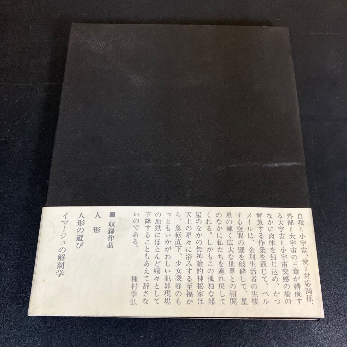 ハンス・ベルメール　イマージュの解剖学　眼は未開の状態にある叢書4　種村季弘 ハンス・ベルメールイマージュの解剖学眼は未開の状態にある叢書4種村季弘