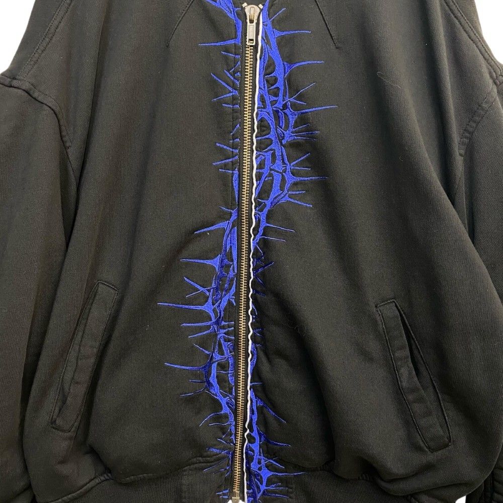 HAIDER ACKERMANN 19SS フロント刺繍ブルゾン Fサイズ ブラック - メルカリ